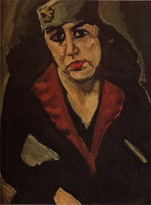 Chaim Soutine La Russe (Portait de Femme) china oil painting image